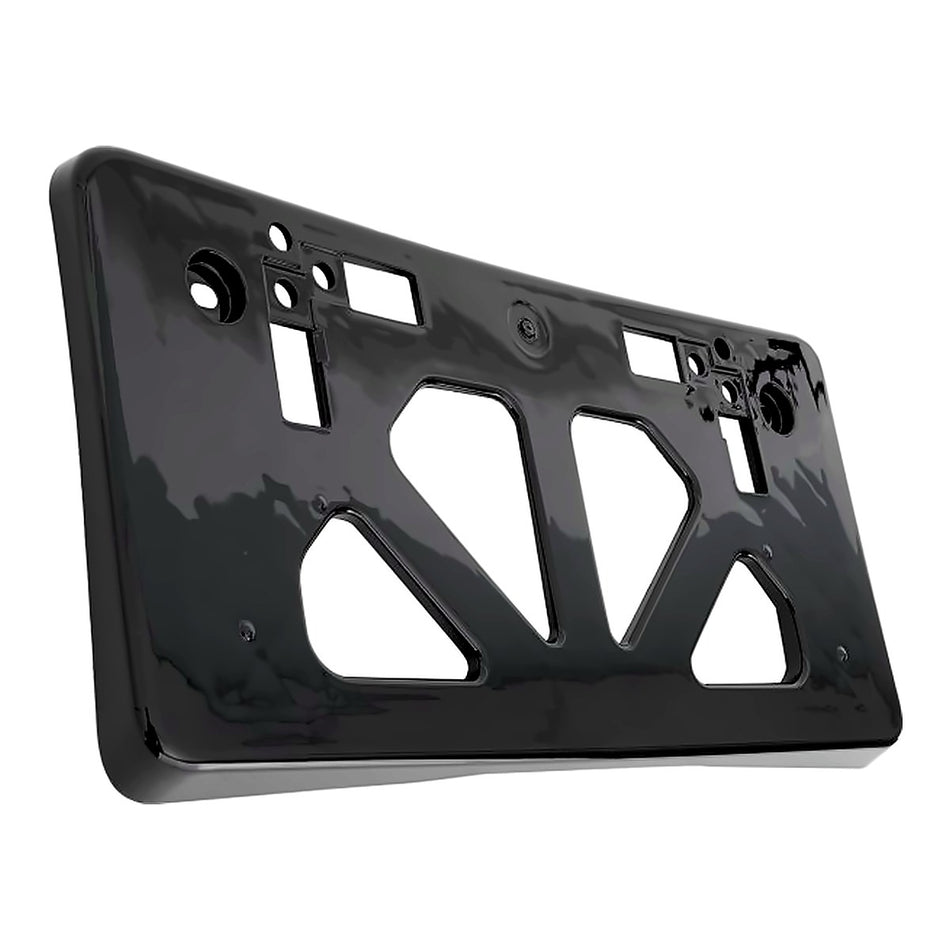 2007-2009 Lexus Ls460 License Plate Bracket Front (Matte-Black) – Side View (LX1068106)