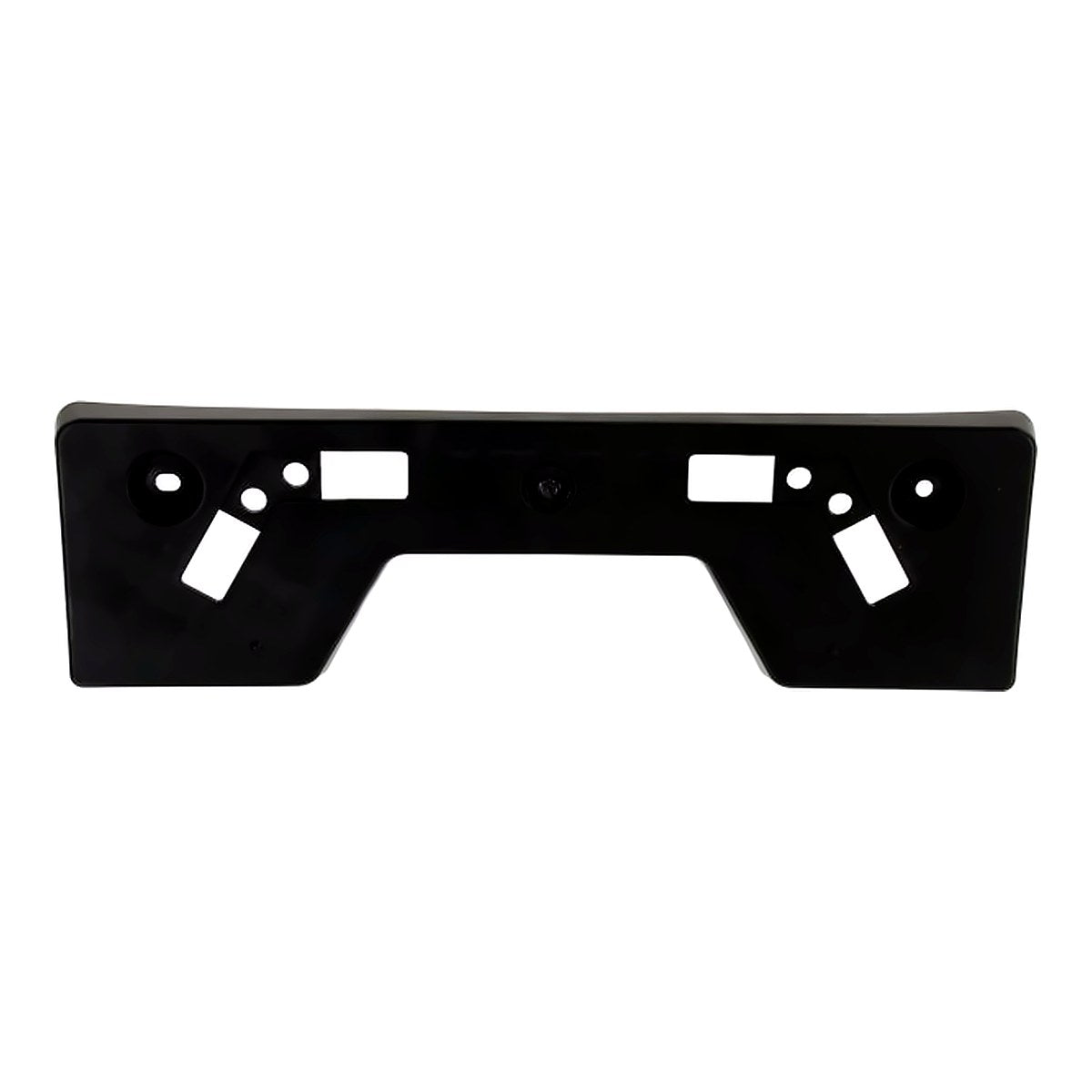 2010-2012 Lexus Es350 License Plate Bracket Front (Matte-Black) – Front View (LX1068109)