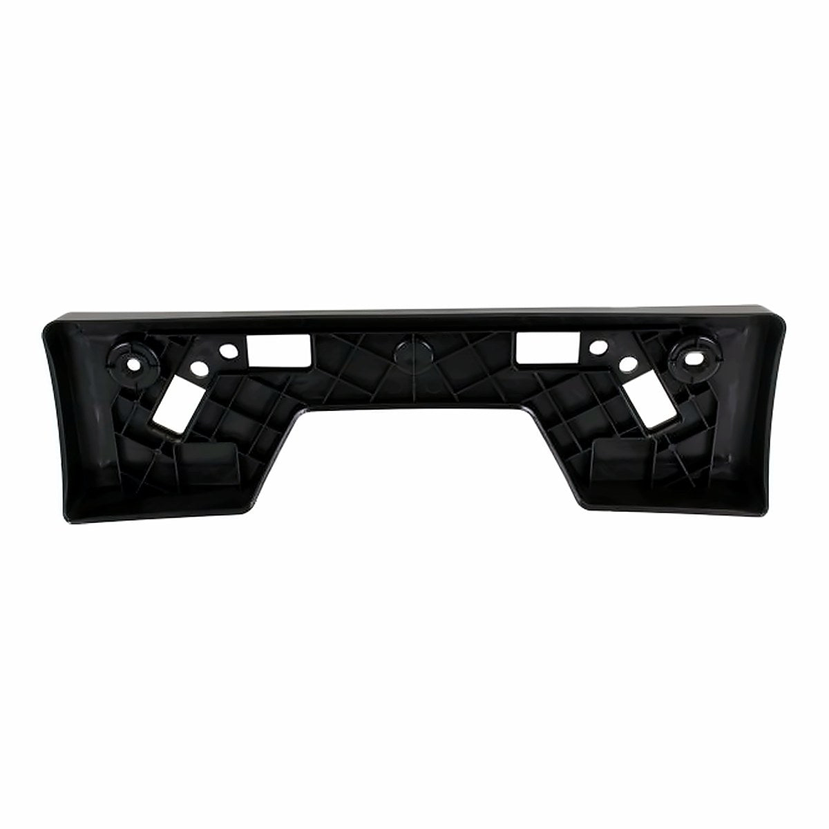 2010-2012 Lexus Es350 License Plate Bracket Front (Matte-Black) – Back View (LX1068109)