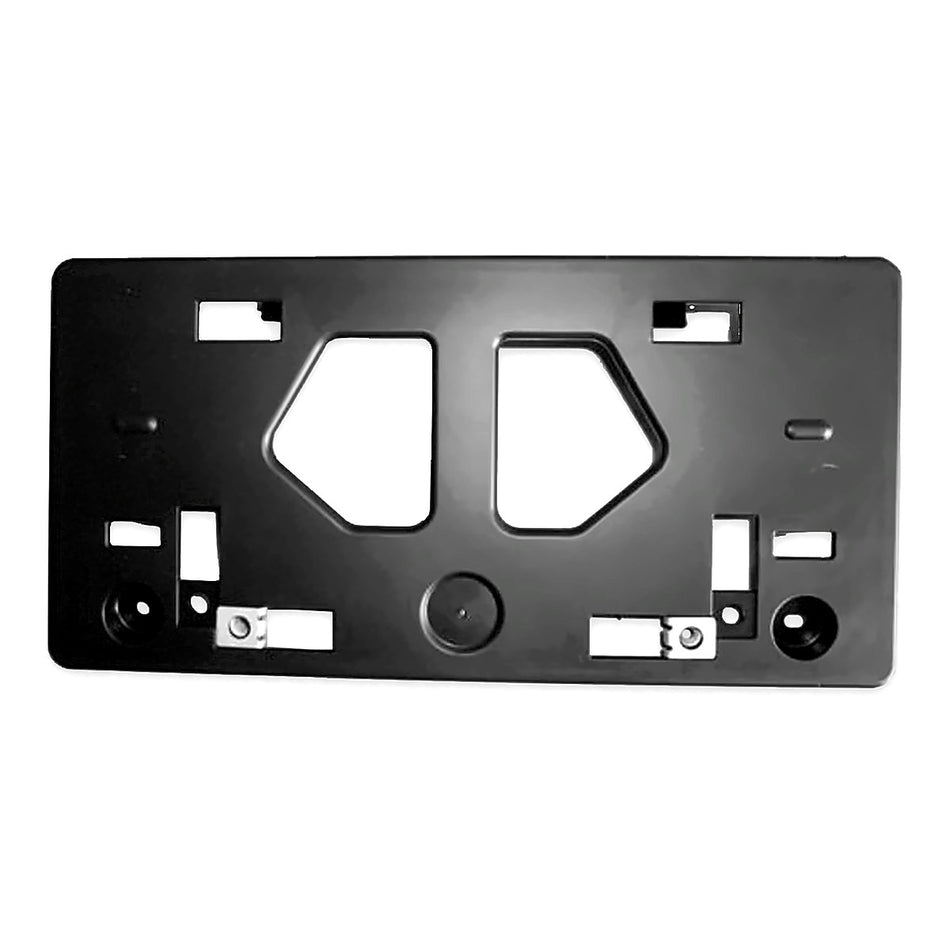 2013-2015 Lexus Rx350 License Plate Bracket Front (Matte-Black) – Front View (LX1068111)