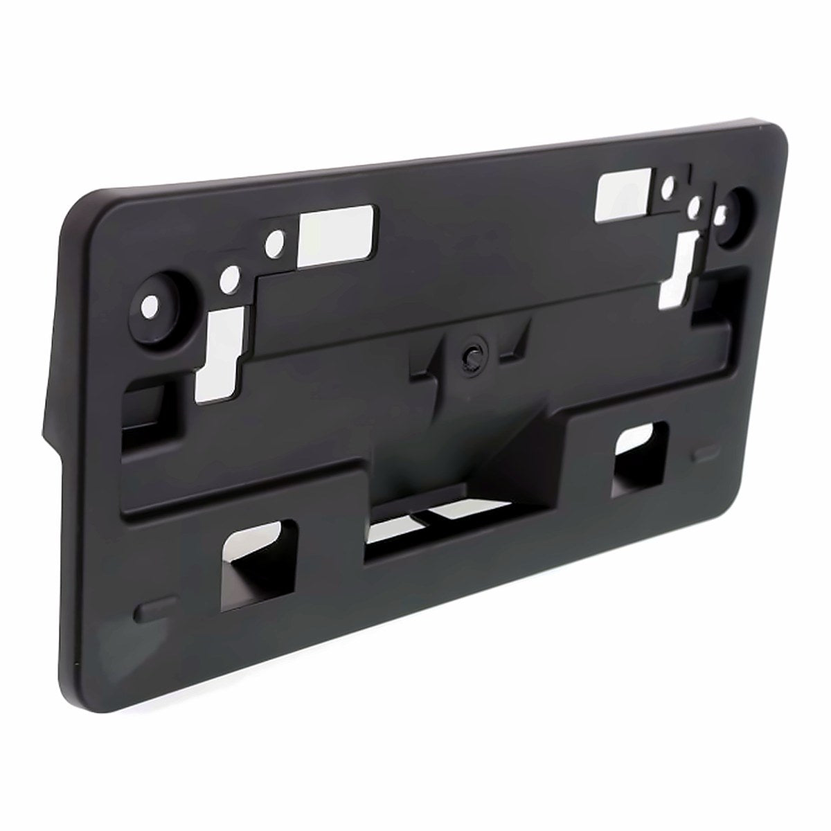 2013-2015 Lexus Es300H License Plate Bracket Front (Matte-Black) – Angle View (LX1068113)