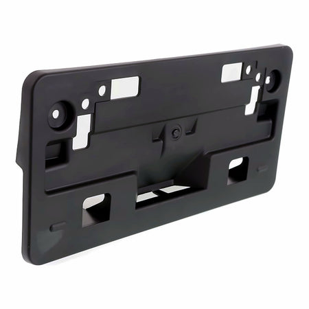 2013-2015 Lexus Es300H License Plate Bracket Front (Matte-Black) – Angle View (LX1068113)