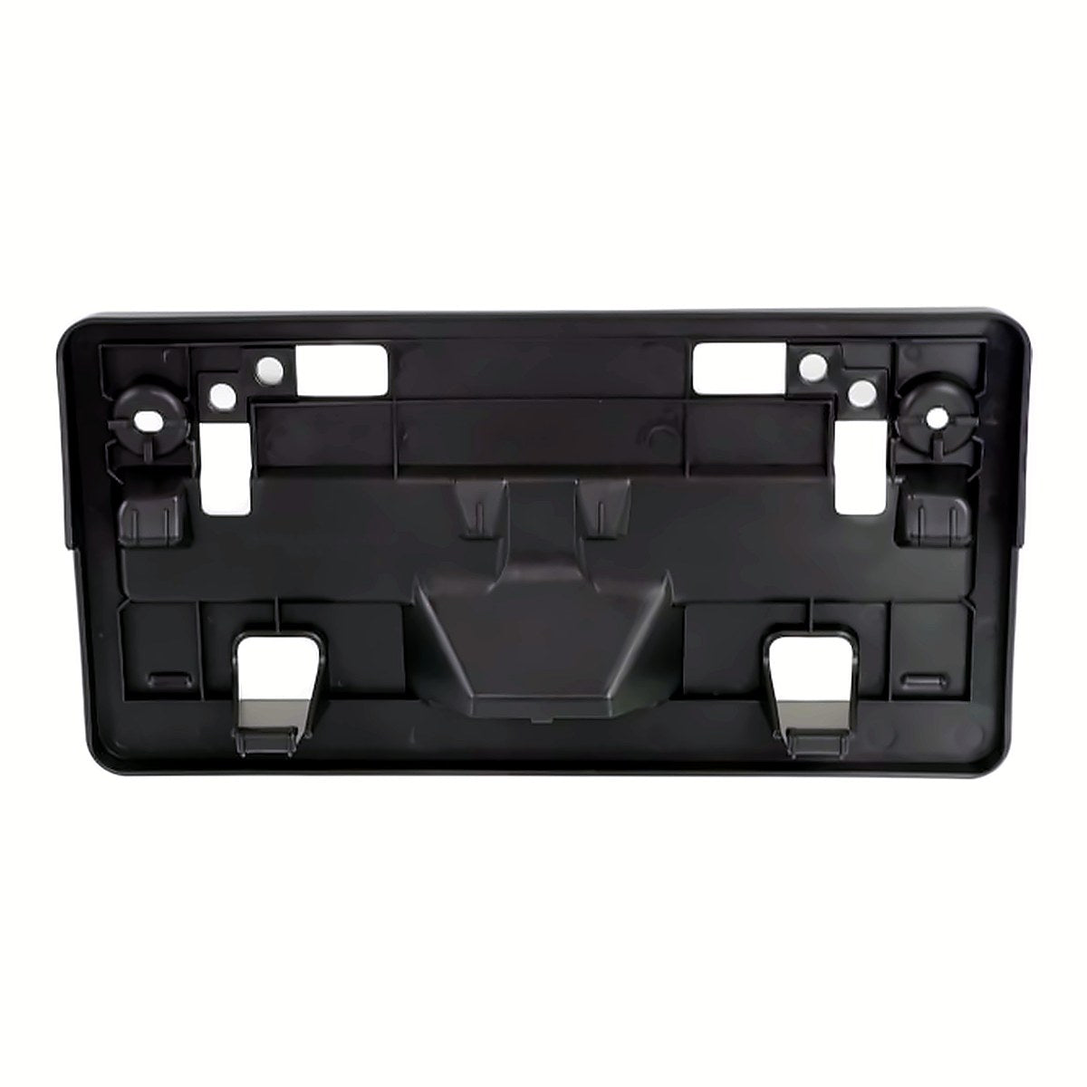 2013-2015 Lexus Es300H License Plate Bracket Front (Matte-Black) – Back View (LX1068113)