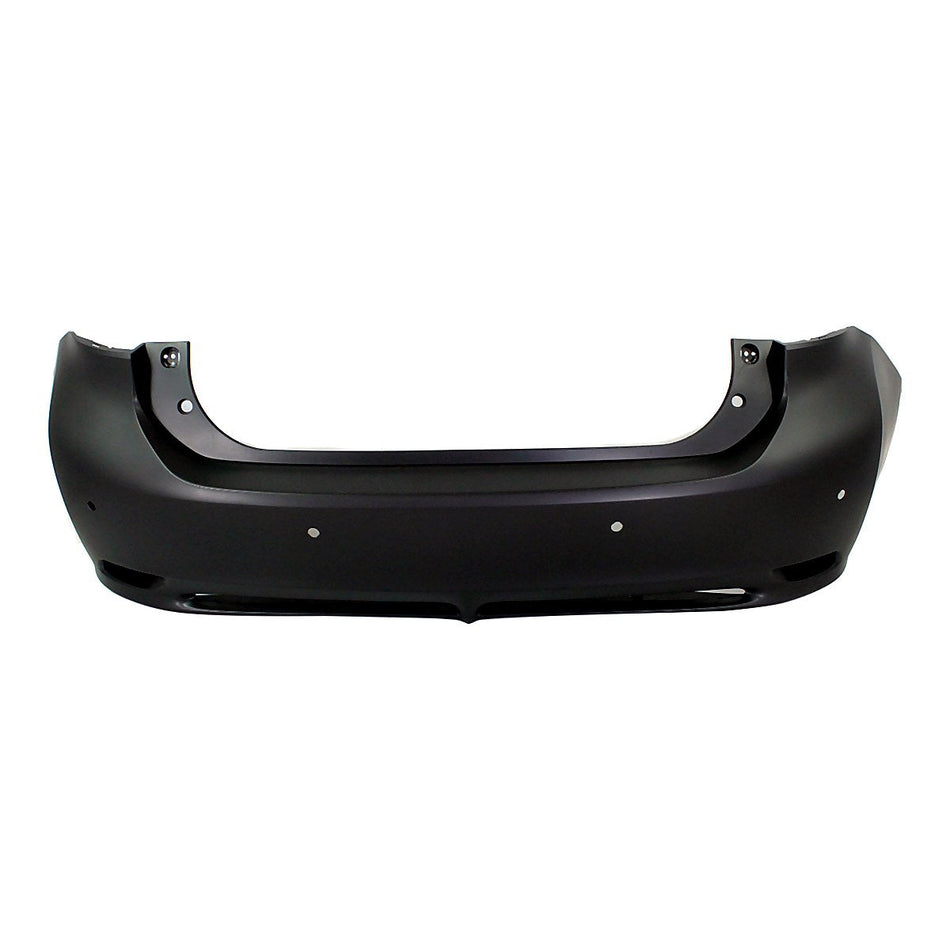 2011-2013 Lexus Ct200H Bumper Rear Primed With Sensor Hole Without F Sport Pkg_LX1100153