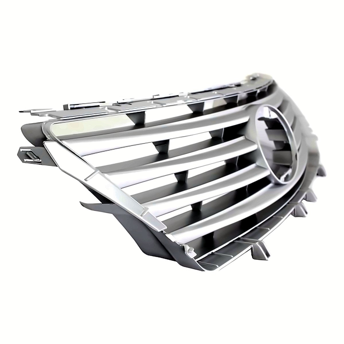 2010-2012 Lexus Es350 Grille Silver/Black With Radar – Side View (LX1200129)