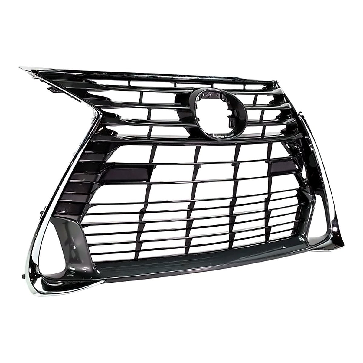 2016-2020 Lexus Gs350 Grille Ptd Gray With Chrome Moulding Without Sensor/F-Sport Pkg – Side View (LX1200188)