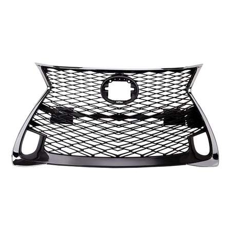 2016-2020 Lexus Gs350 Grille Ptd Black With Chrome Moulding Without Sensor With F-Sport Pkg – Front View (LX1200191)