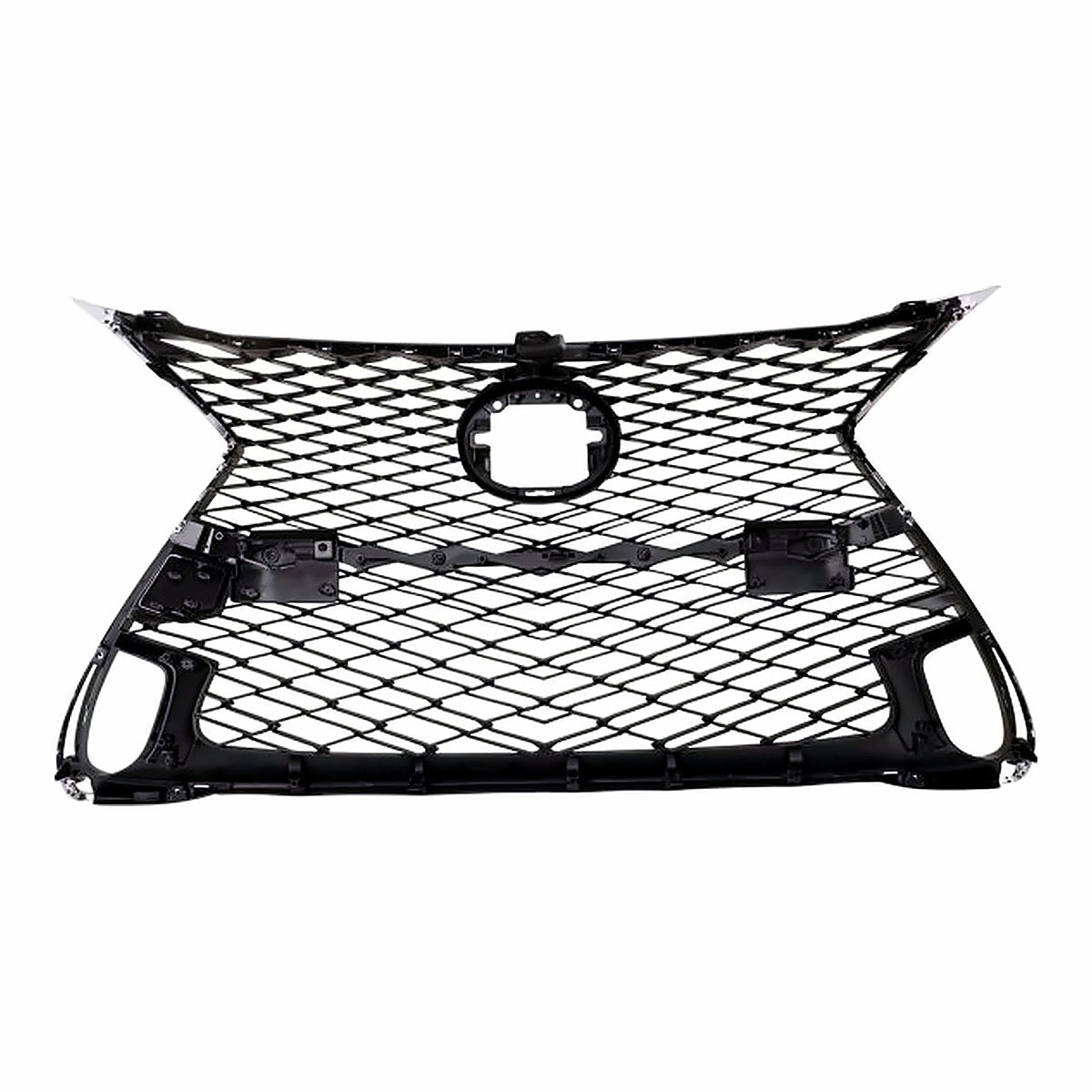2016-2020 Lexus Gs350 Grille Ptd Black With Chrome Moulding Without Sensor With F-Sport Pkg – Back View (LX1200191)