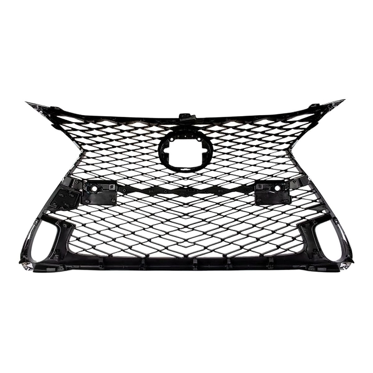 2016-2020 Lexus Gs350 Grille Ptd Black With Chrome Moulding With Sensor/F-Sport Pkg – Back View (LX1200192)
