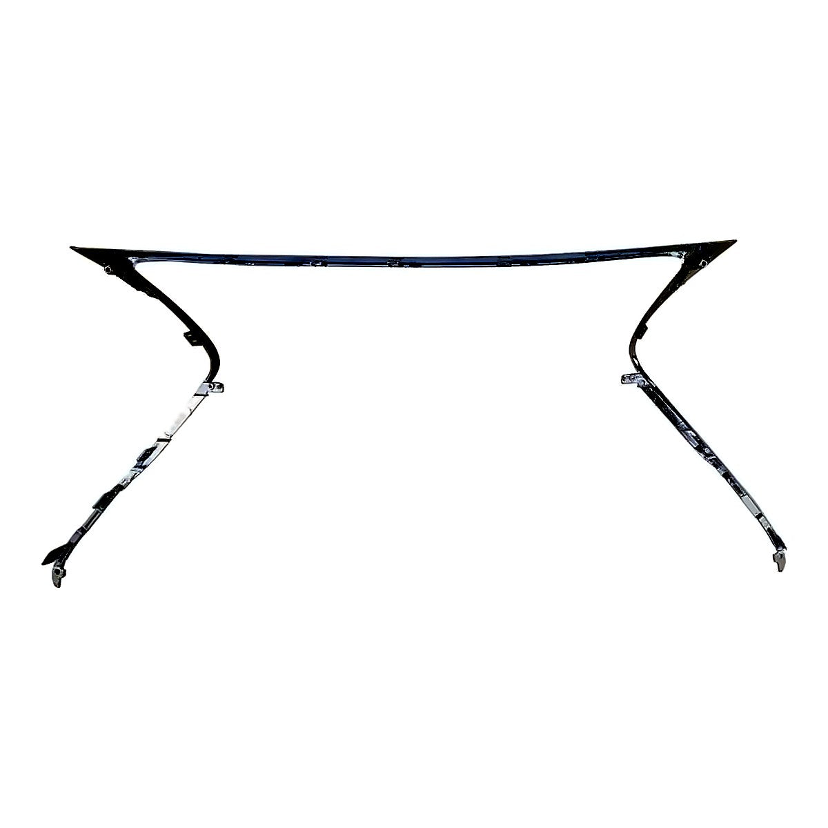 2014-2015 Lexus Is250_Sedan Grille Moulding Without F Sport All Chrome – Back View (LX1202106)