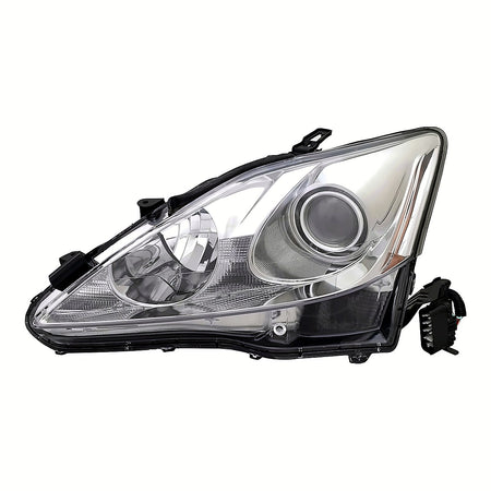 2006-2008 Lexus Is250_Sedan Headlight Driver Side Halogen Without Auto Leveling – Front View (LX2502132)