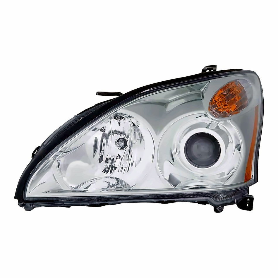 2004-2006 Lexus Rx330 Headlight Driver Side Hid Without Adaptive Lamps Usa Built – Front View (LX2502159)
