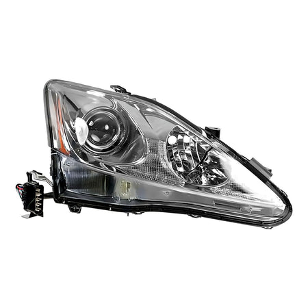 2006-2008 Lexus Is250_Sedan Headlight Passenger Side Halogen Without Auto Leveling – Front View (LX2503132)