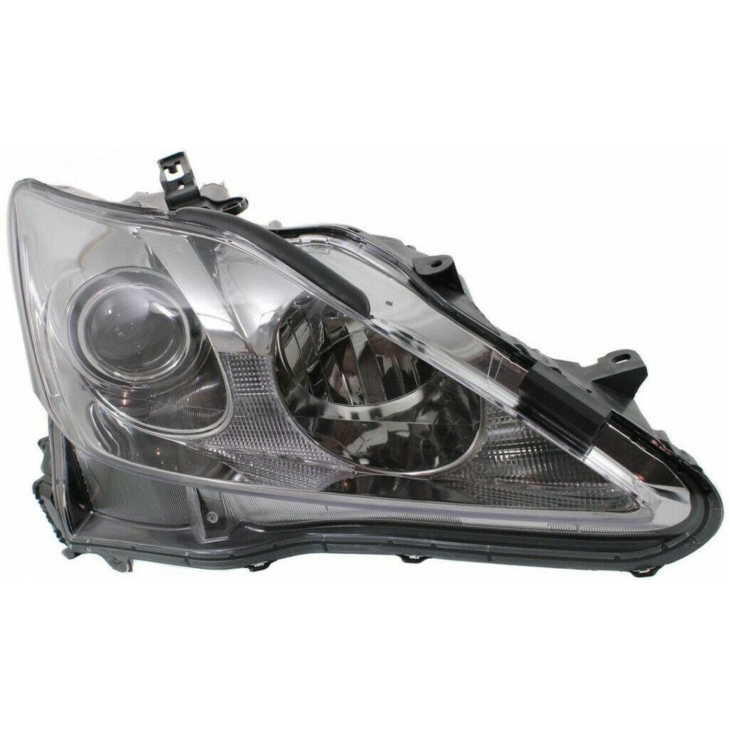 2006-2008 Lexus Is250_Sedan Headlight Passenger Side Halogen Without Auto Leveling 