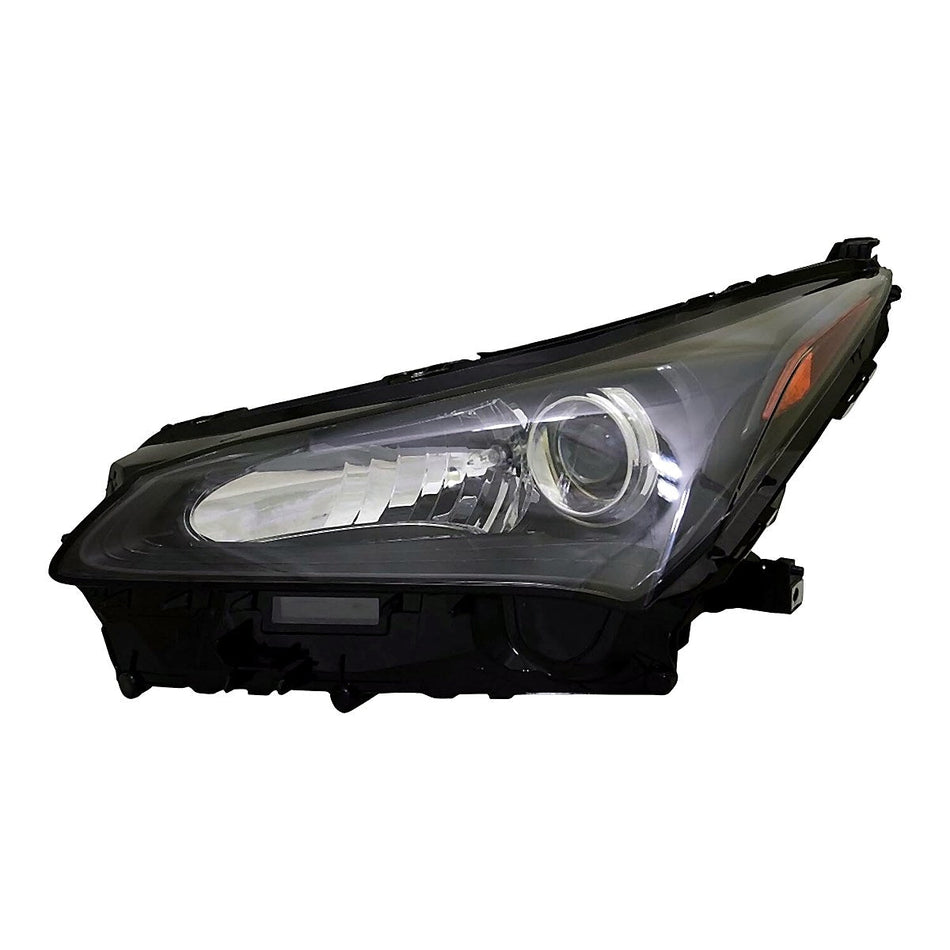 Front View - 2015-2018 Lexus NX300H LED Headlight Assembly Single Beam - W / O Sport Pkg & Internal Led Controller Driver Side LH LX2518143