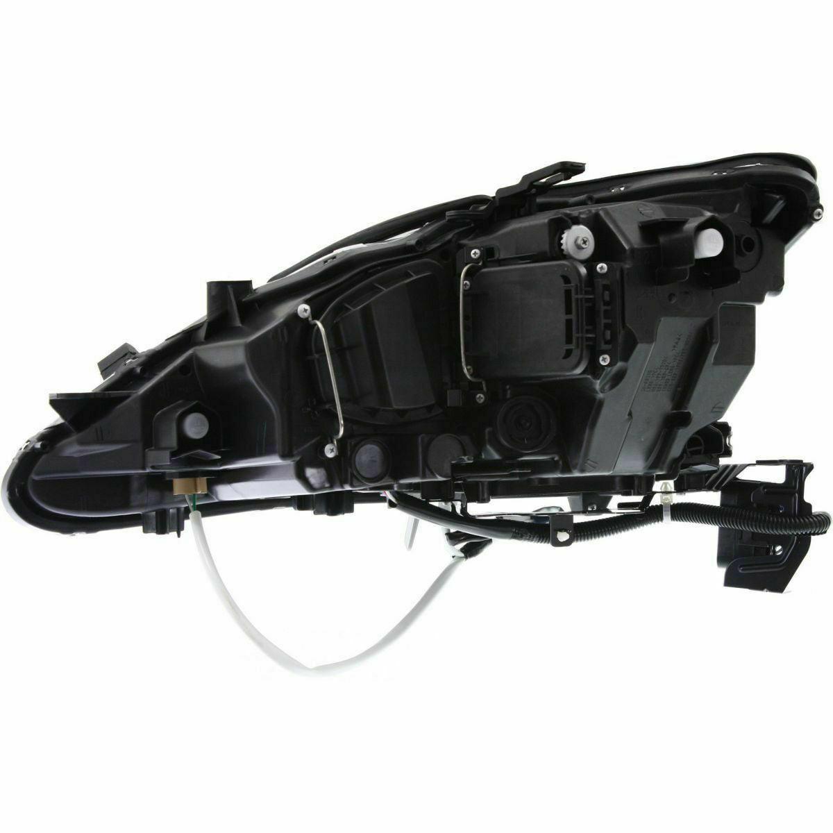 2009-2010 Lexus Is250_Sedan Headlight Passenger Side Halogen Without Auto Leveling 