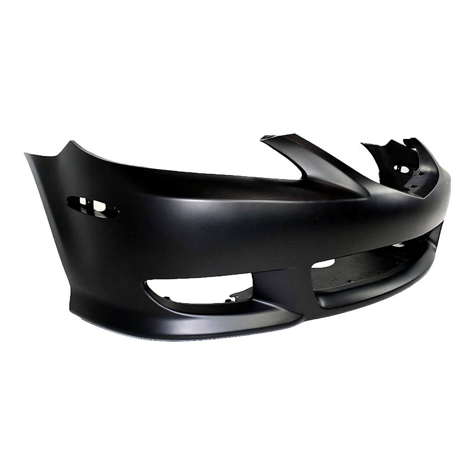 2003-2005 Mazda 6 Bumper Front Primed Sport Model With Spoiler Hole_MA1000186-2