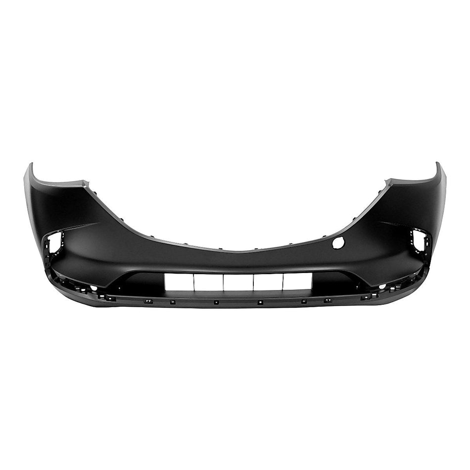 2016-2023 Mazda Cx9 Bumper Front Primed With Tow Hook/ Textured Lower Without Sensor – MA1000244