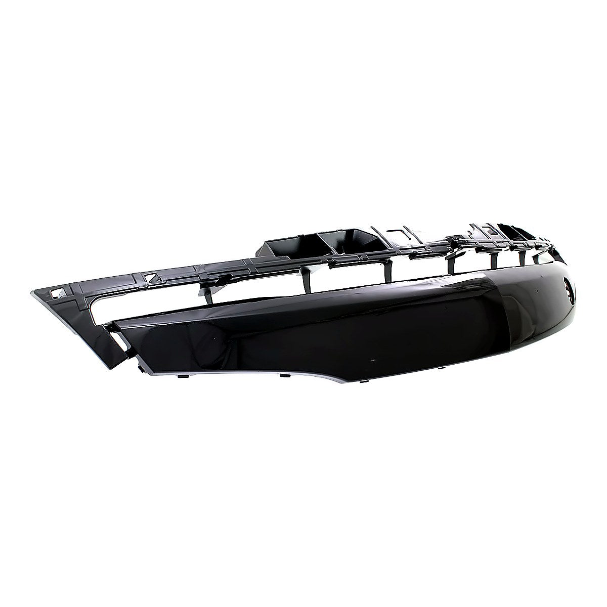 2012-2013 Mazda 3 Grille Lower Upper Matte-Dk Gray With Fog Light – Side View (MA1036118)