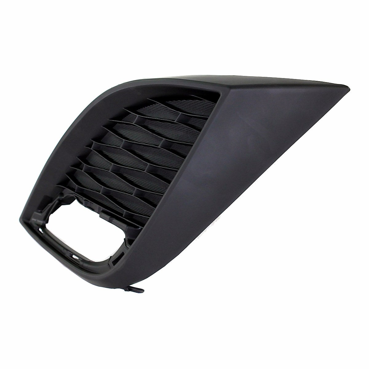 2010-2011 Mazda 3 Fog Light Bezel Front Driver Side 2.0L Black – Side View (MA1038106)