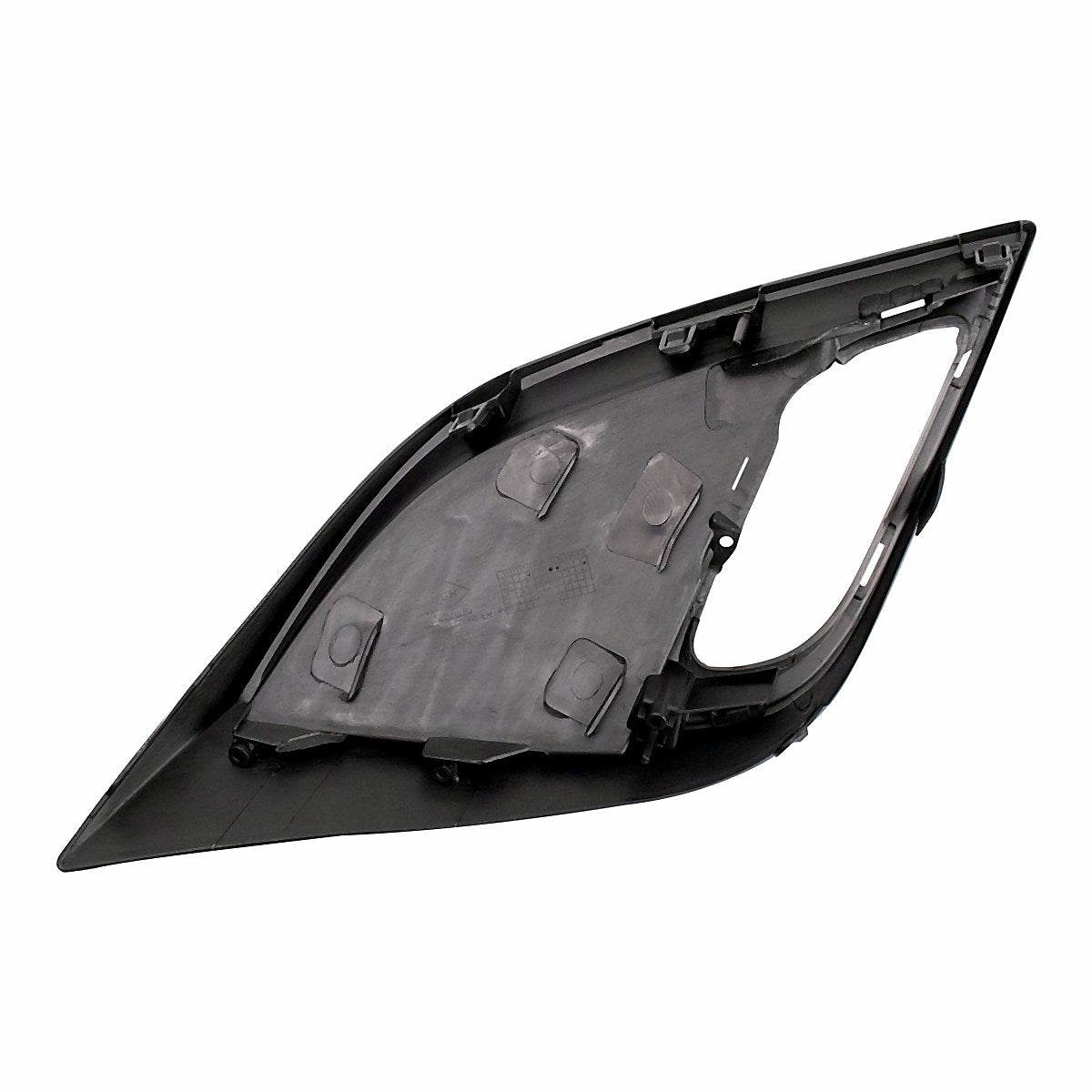 2010-2011 Mazda 3 Fog Light Bezel Front Driver Side 2.0L Black – Back View (MA1038106)