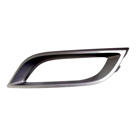 2010-2011 Mazda 3 Fog Light Bezel Front Driver Side Mt 2.5L Silver – Front View (MA1038107)