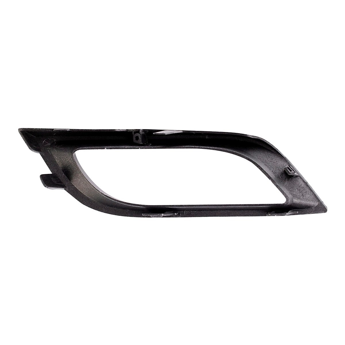 2010-2011 Mazda 3 Fog Light Bezel Front Driver Side Mt 2.5L Silver – Back View (MA1038107)