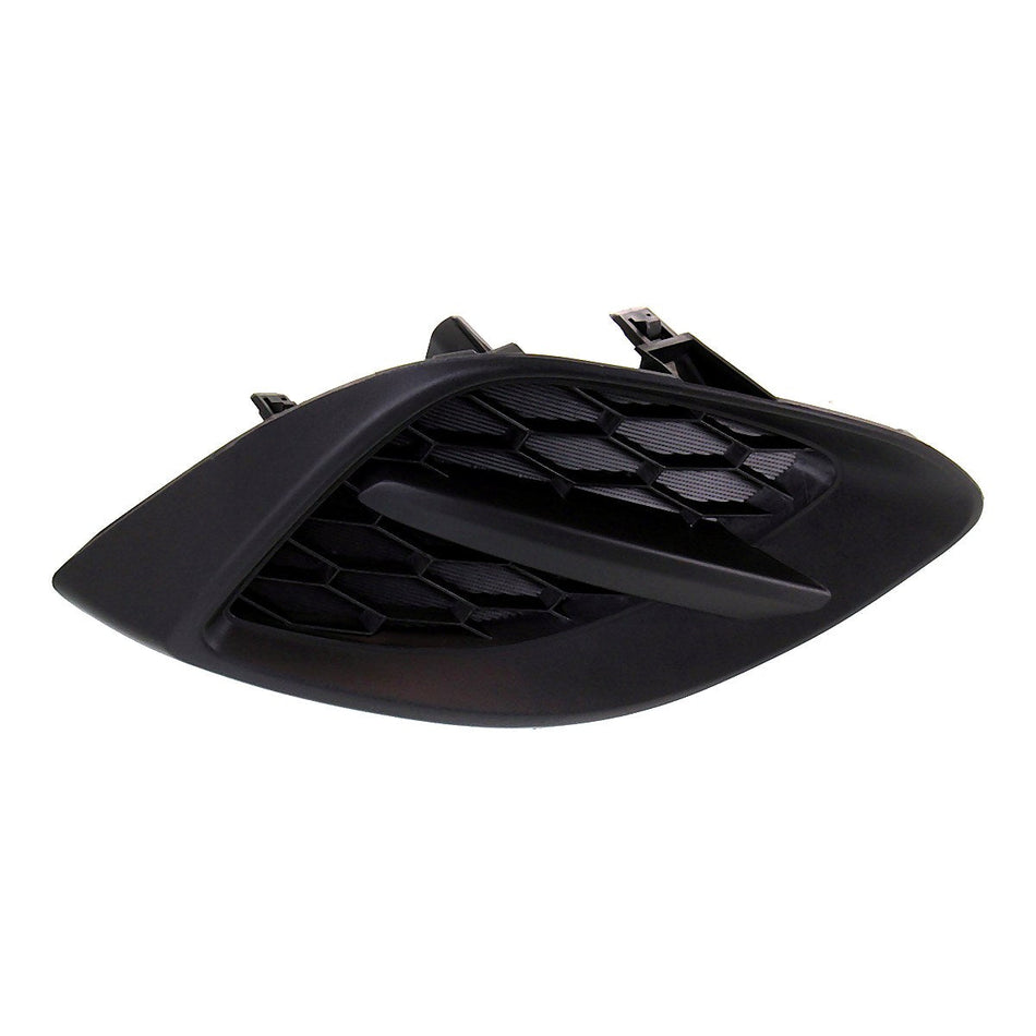 2011-2014 Mazda 2 Fog Light Cover Front Driver Side Black – Front View (MA1038108)