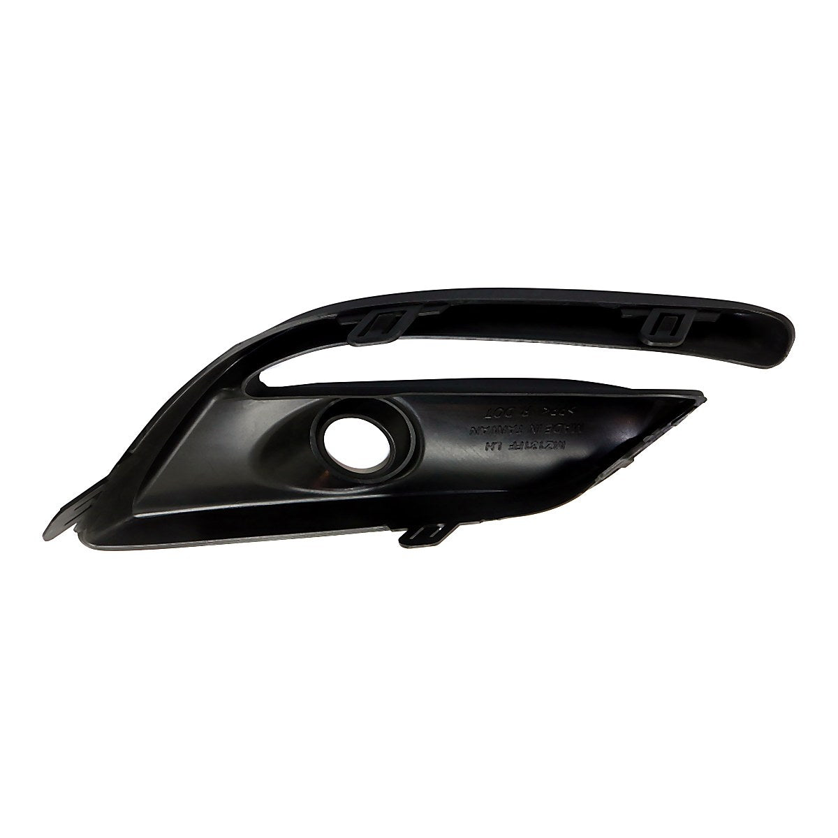 2017-2018 Mazda 3 Fog Light Bezel Front Driver Side Textured Black Sdn/Hb – Back View (MA1038135)