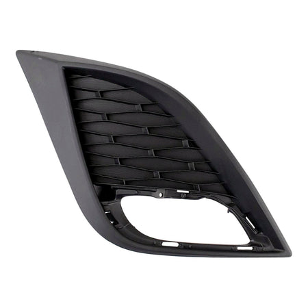 2010-2011 Mazda 3 Fog Light Bezel Front Passenger Side 2.0L Black – Front View (MA1039106)