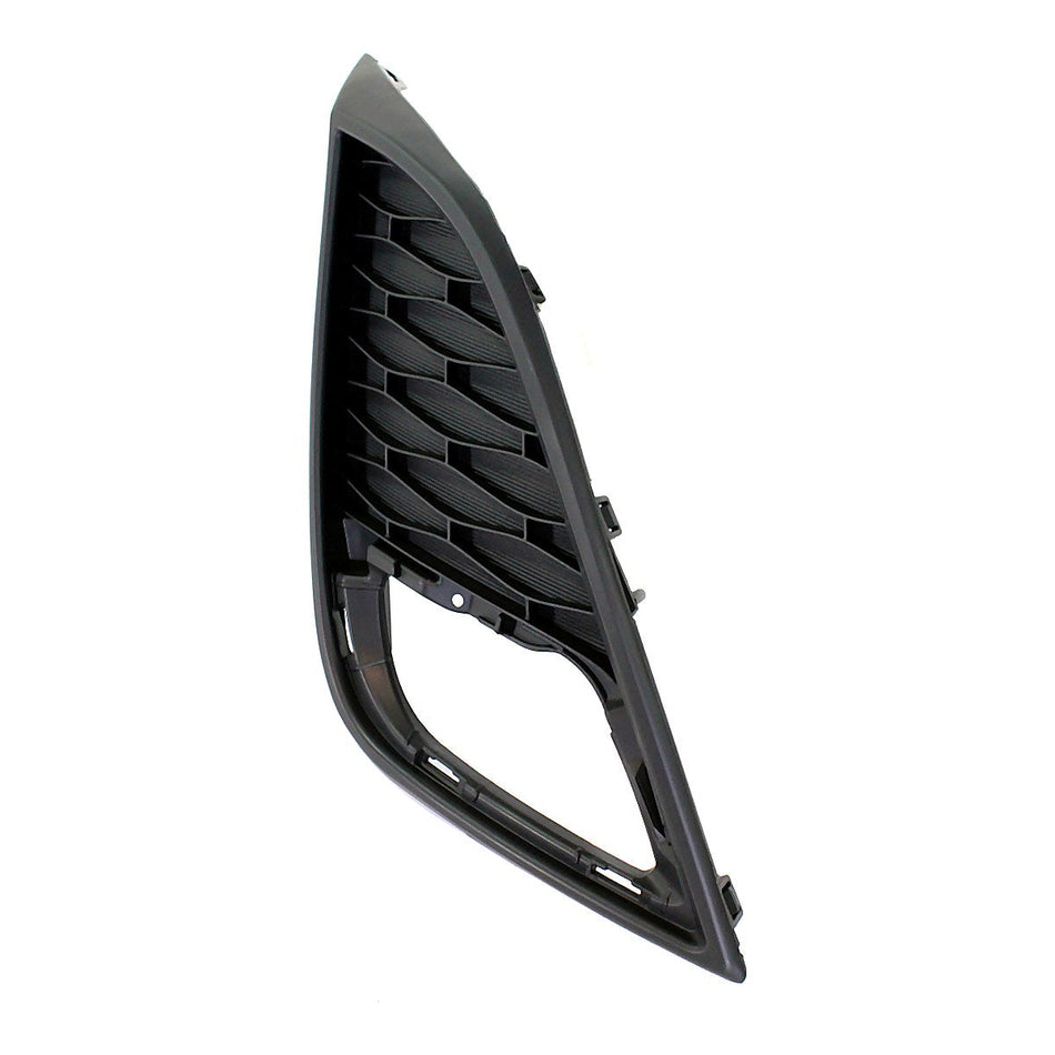2010-2011 Mazda 3 Fog Light Bezel Front Passenger Side 2.0L Black – Side View (MA1039106)