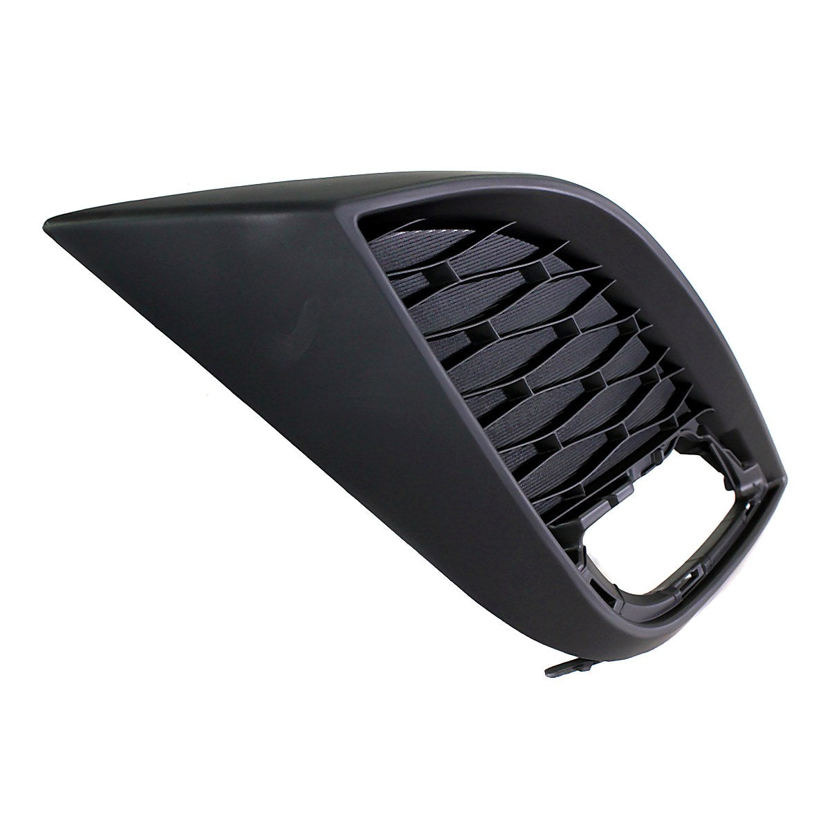 2010-2011 Mazda 3 Fog Light Bezel Front Passenger Side 2.0L Black – Side View (MA1039106)