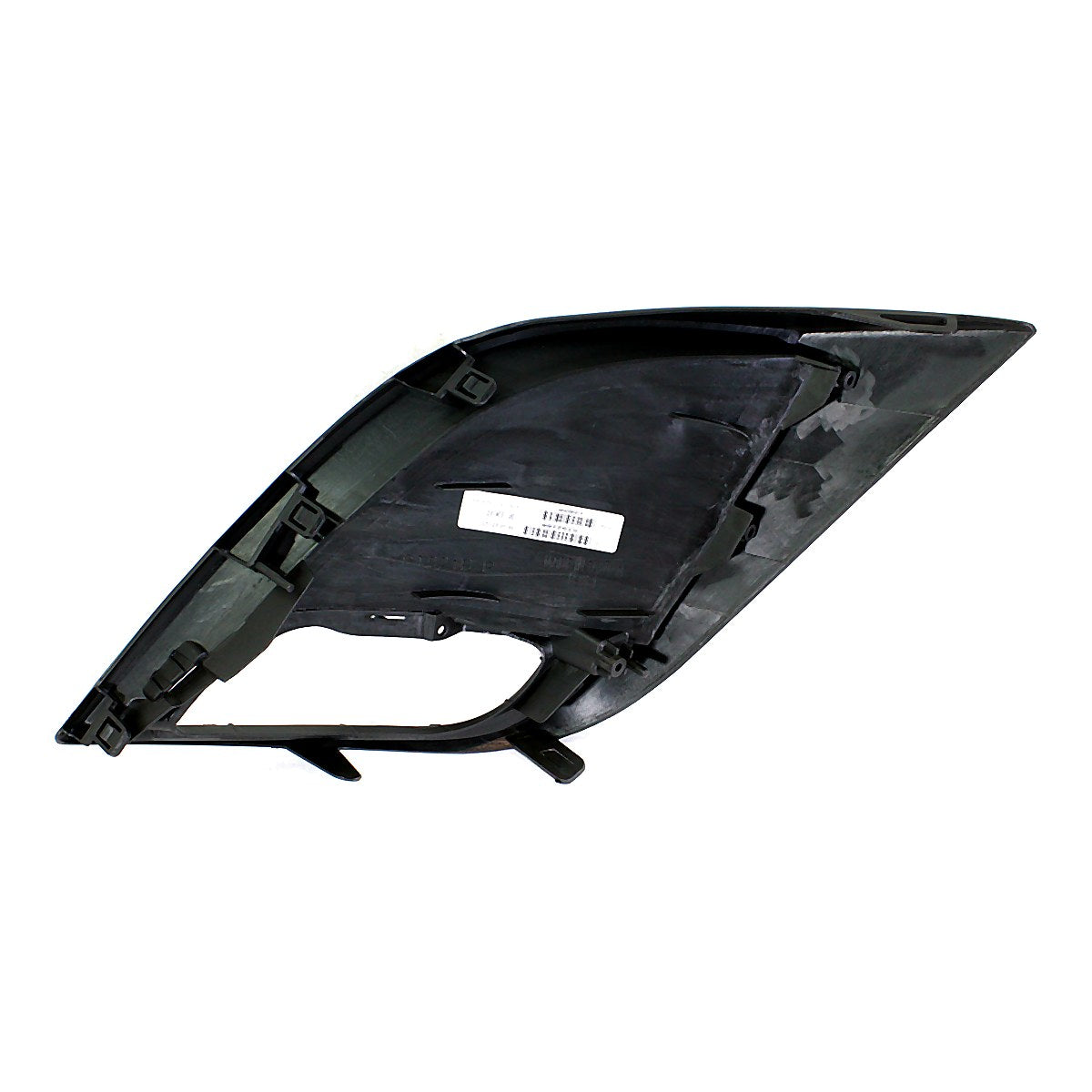 2010-2011 Mazda 3 Fog Light Bezel Front Passenger Side 2.0L Black – Back View (MA1039106)