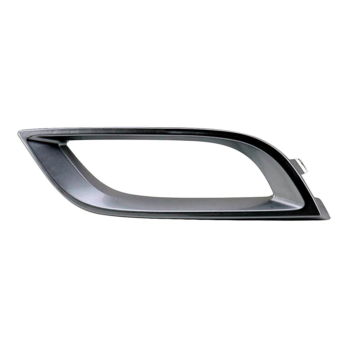 2010-2011 Mazda 3 Fog Light Bezel Front Passenger Side Mt 2.5L Silver – Front View (MA1039107)