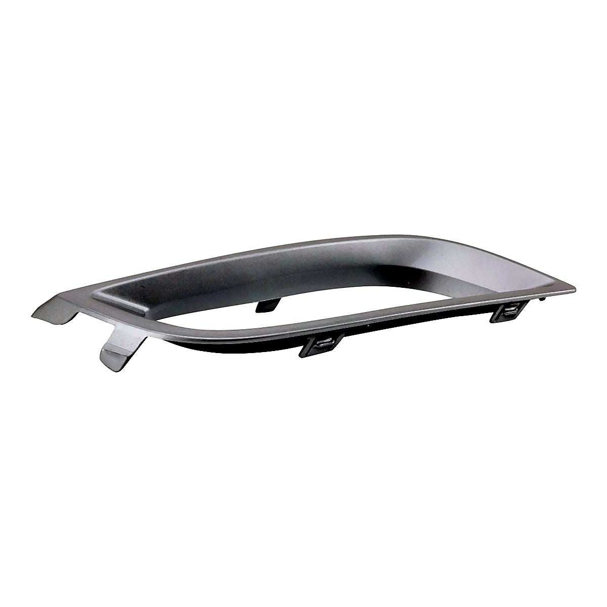 2010-2011 Mazda 3 Fog Light Bezel Front Passenger Side Mt 2.5L Silver – Side View (MA1039107)