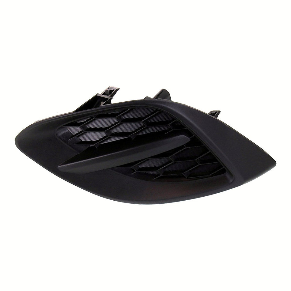 2011-2014 Mazda 2 Fog Light Cover Front Passenger Side Black – Front View (MA1039108)
