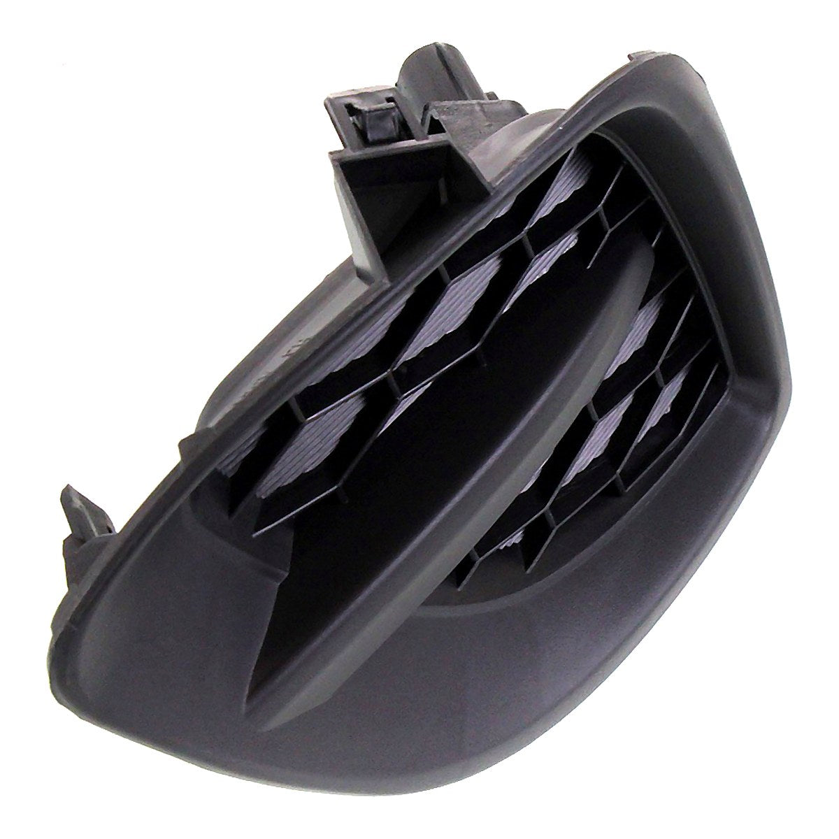 2011-2014 Mazda 2 Fog Light Cover Front Passenger Side Black – Side View (MA1039108)