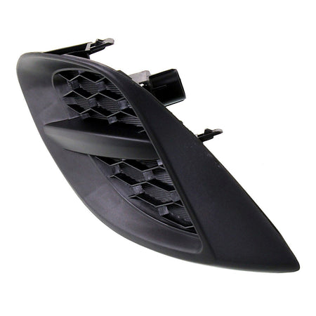 2011-2014 Mazda 2 Fog Light Cover Front Passenger Side Black – Side View (MA1039108)