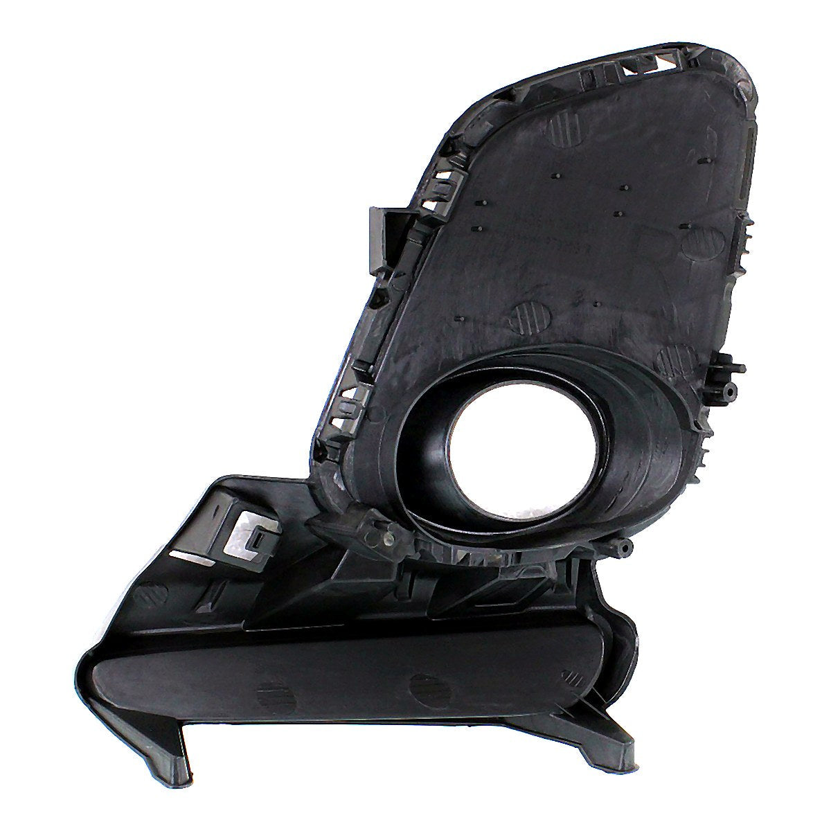 2012-2013 Mazda 3 Fog Light Bezel Front Passenger Side 2.0L/2.5L Hb Exclude Speed Model Matte-Black – Back View (MA1039114)
