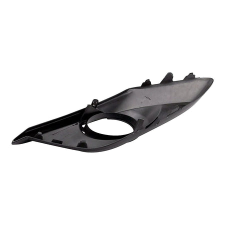 2014-2016 Mazda 3 Fog Light Bezel Front Passenger Side Matte Black Use With Chrome Trim Ring – Side View (MA1039128)