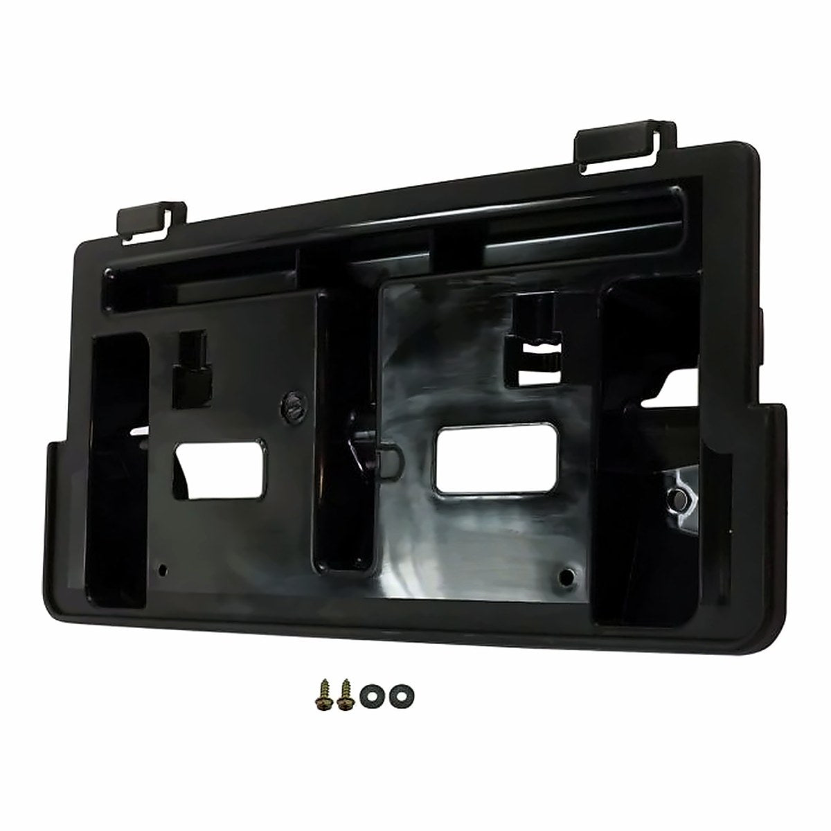 2016-2023 Mazda Cx9 License Plate Bracket Front With Mounting Hardware – Angle View (MA1068119)