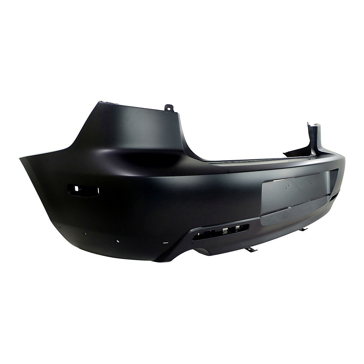 2004-2006 Mazda 3 Bumper Rear Primed Sport Sdn Model With Spoiler Hole_MA1100175-2