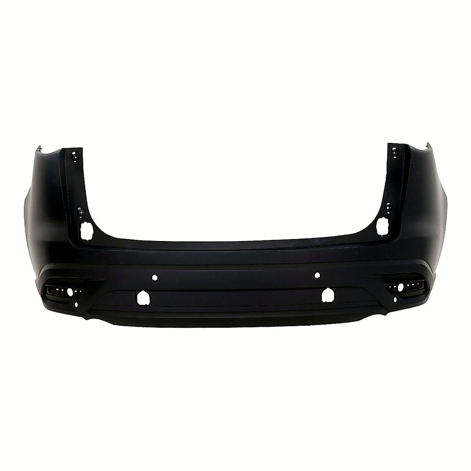 2016-2023 Mazda Cx9 Bumper Rear Primed Upper With Textured Lower With Sensor Without Moulding Hole_MA1100222