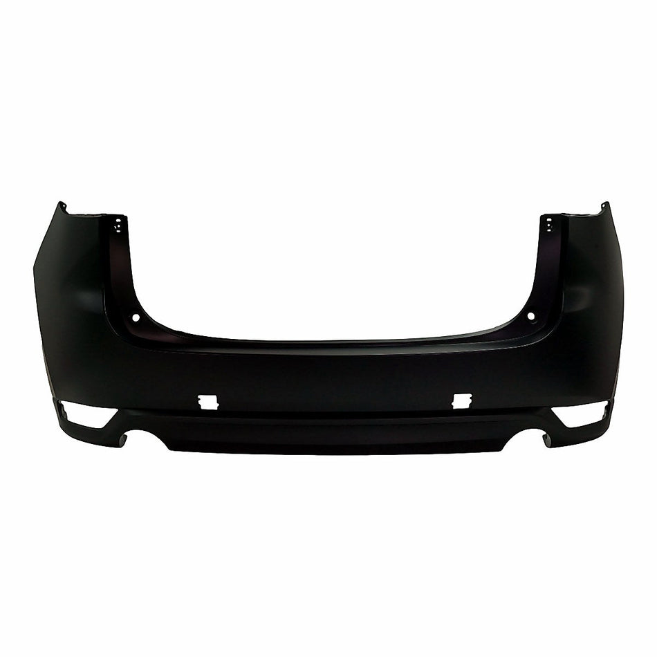 2017-2021 Mazda Cx5 Bumper Rear Primed With Textured Lower Without Sensor_MA1100226