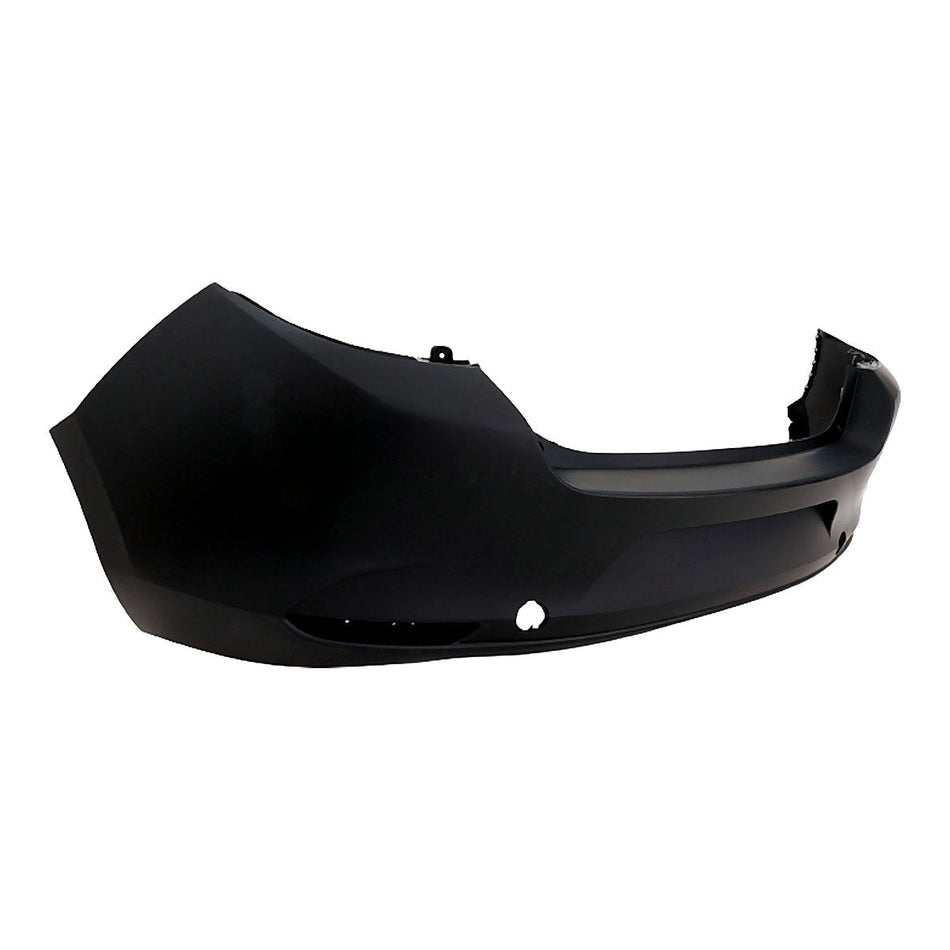 2019-2025 Mazda 3 Bumper Rear Primed With Textured Lower Without Blind Spot/Pre-Drilled Sensor Japan Built Sdn_MA1100234-2