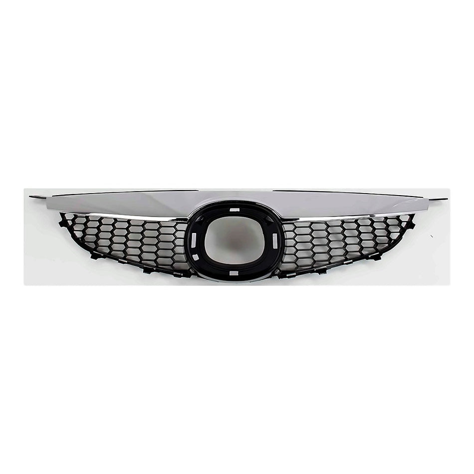 2006-2008 Mazda 6 Grille With Chrome Moulding Standard Type – Front View (MA1200175)