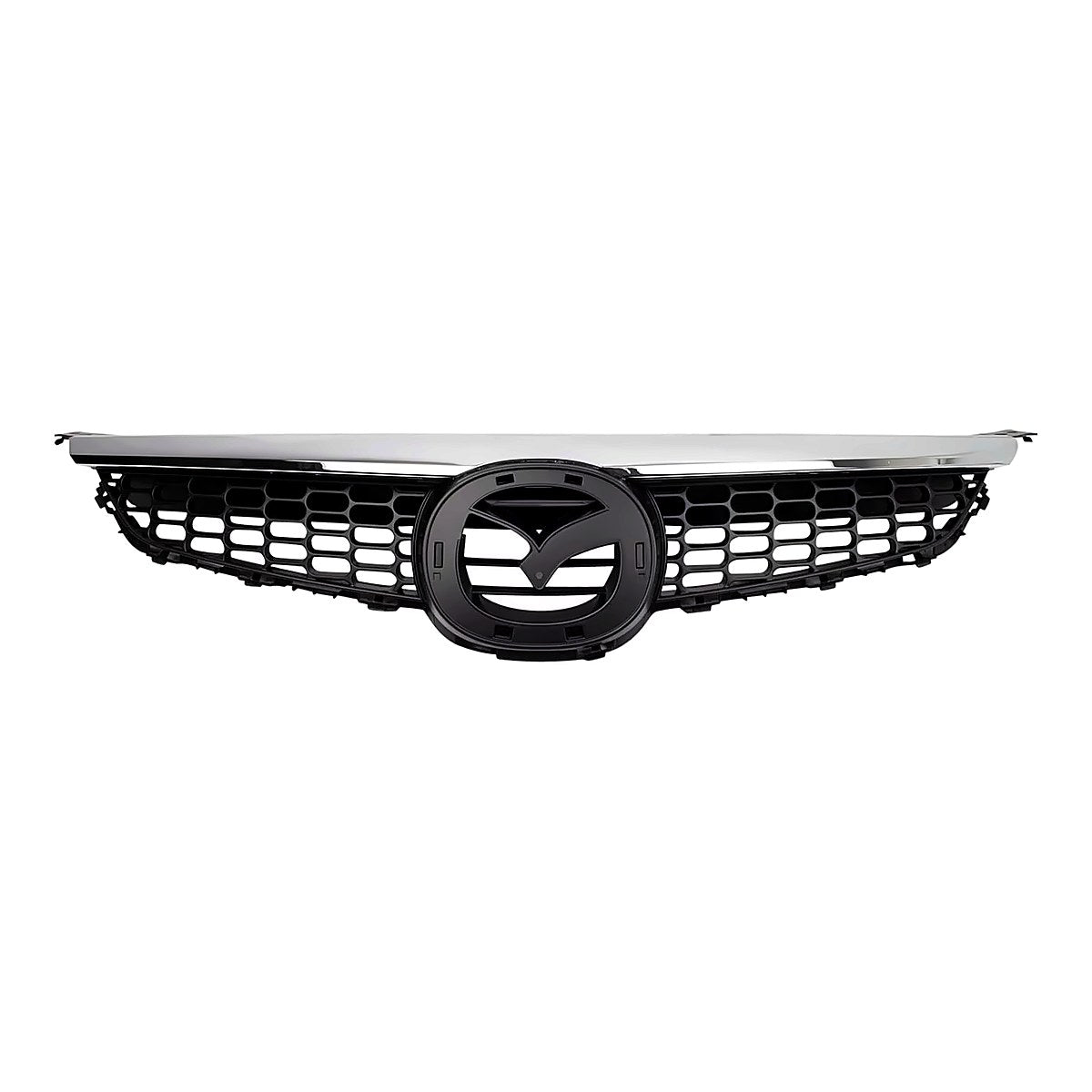 2007-2009 Mazda Cx9 Grille Chrome/Black – Front View (MA1200184)