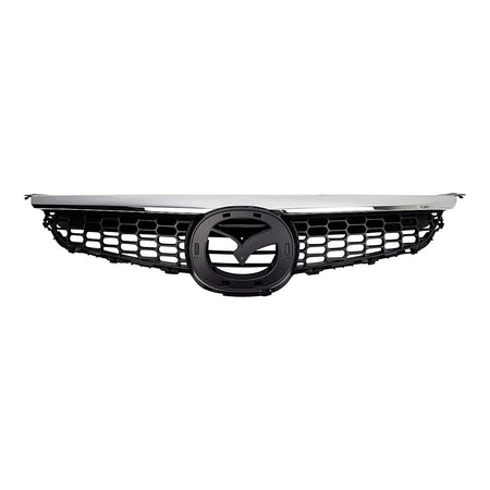 2007-2009 Mazda Cx9 Grille Chrome/Black – Front View (MA1200184)