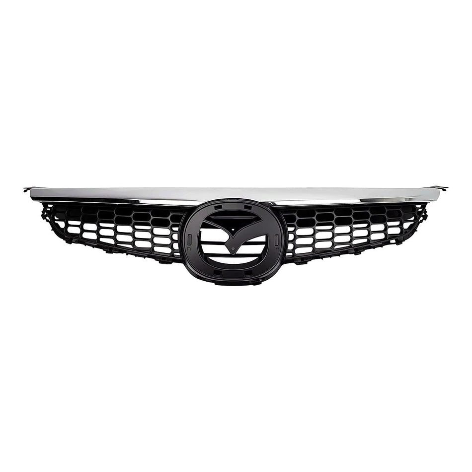 2007-2009 Mazda Cx9 Grille Chrome/Black – Front View (MA1200184)