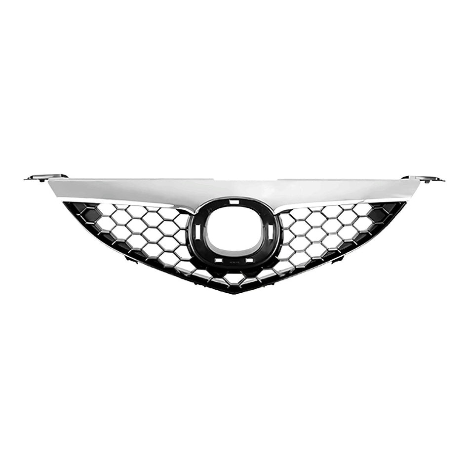 2007-2009 Mazda 3 Grille Sdn Std With Chrome Moulding – Front View (MA1200186)